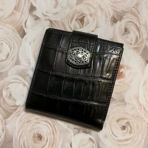 Brighton black leather wallet